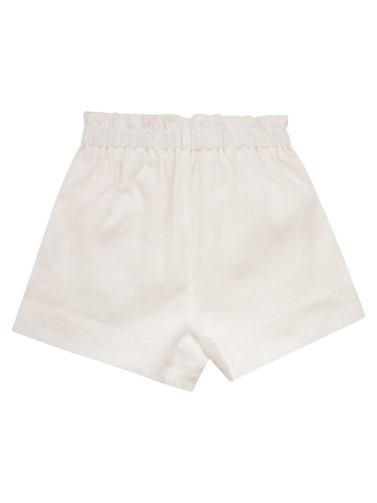 White linen shorts - Bellettini.com